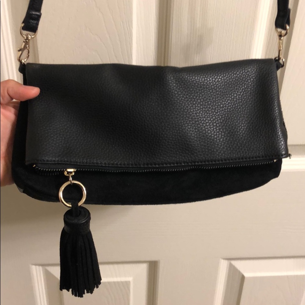 Ann Taylor Loft Foldover Crossbody